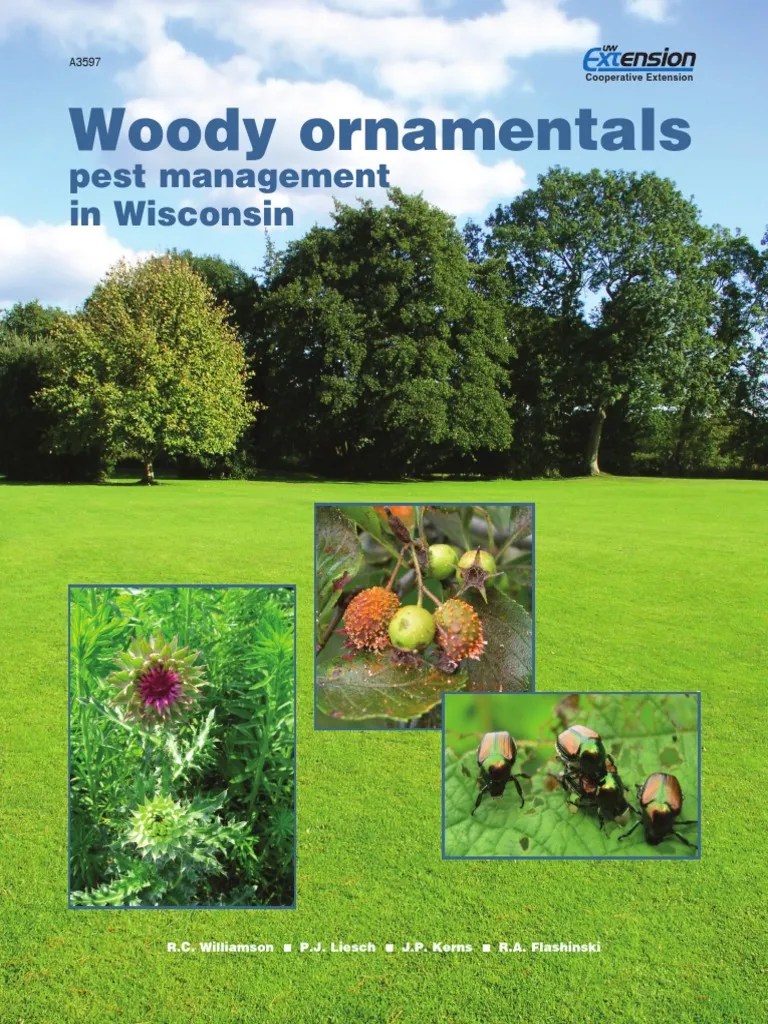 Woody Ornamentals Pest Management PDF Toxicity Pesticide