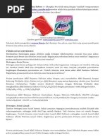 Bahan Pembersih | PDF
