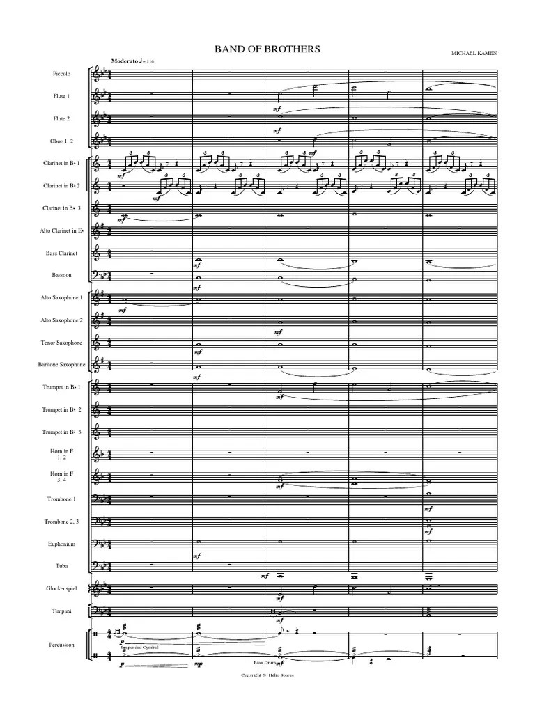 BAND OF BROTHERS.PDF Classical Compositions Aerophones