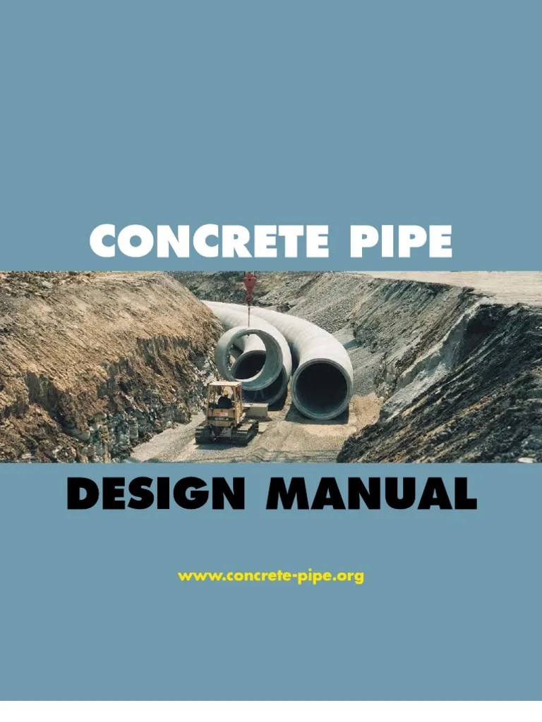 Concrete Pipe Design Manual