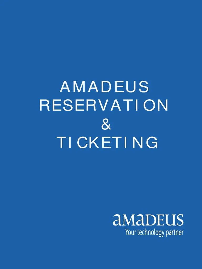 Amadeus Training Manual 190 Exchange Rate Ticket