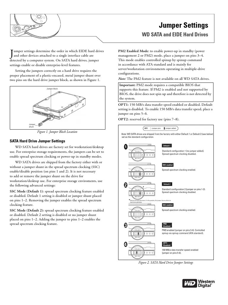Jumper Settings Computer Architecture Computing