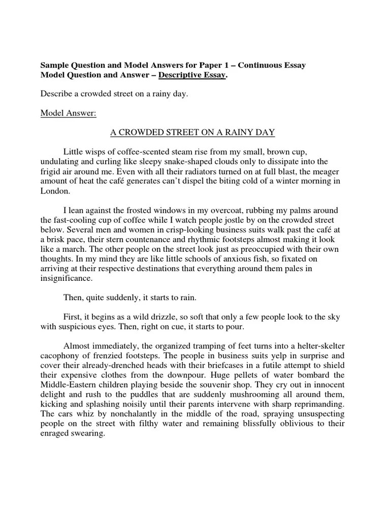 💋 Crowded place essay. [IELTS Speaking] Describe a Crowded Place. 2022