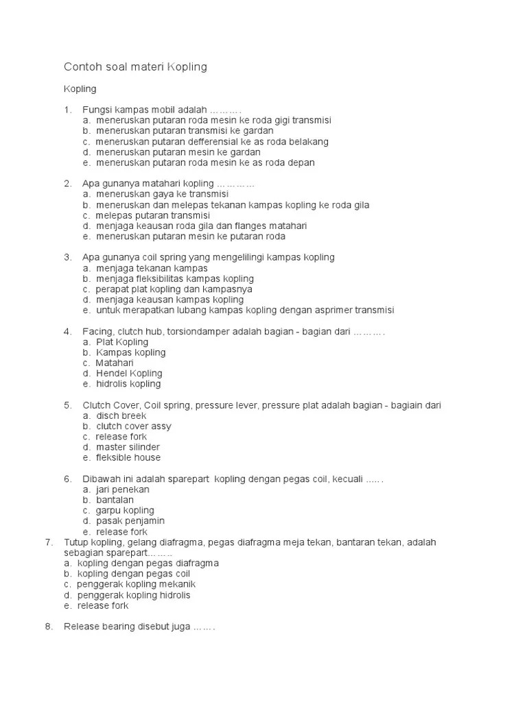 Contoh Soal Bearing Dan Penyelesaiannya