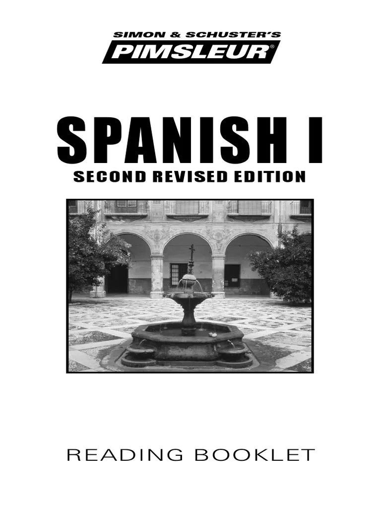 Spanish I Reading
