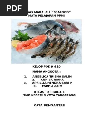 Makalah Seafood | PDF