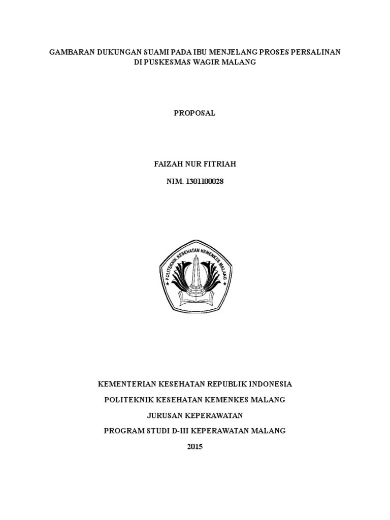 Proposal Keperawatan Maternitas | Pdf