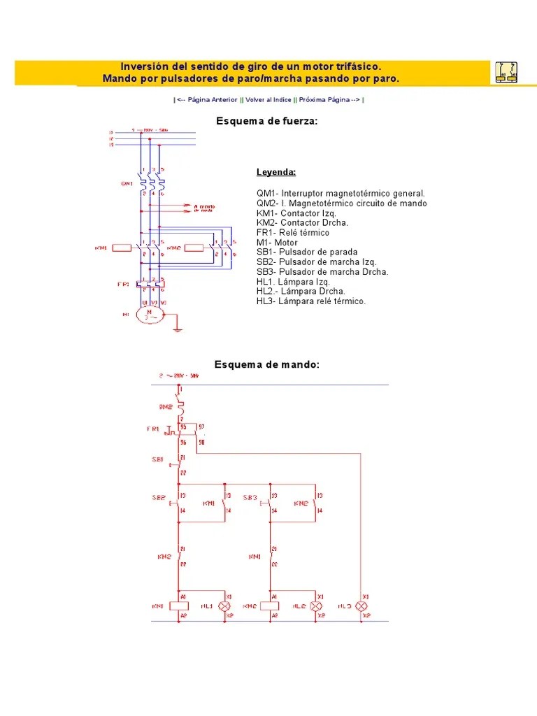 Esquemas de Automatismos Electricos | PDF | Relé | Componentes
