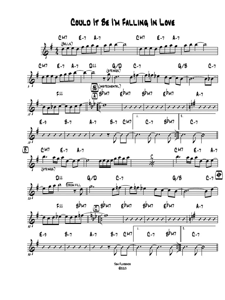 Could It Be I'm Falling in Love PDF