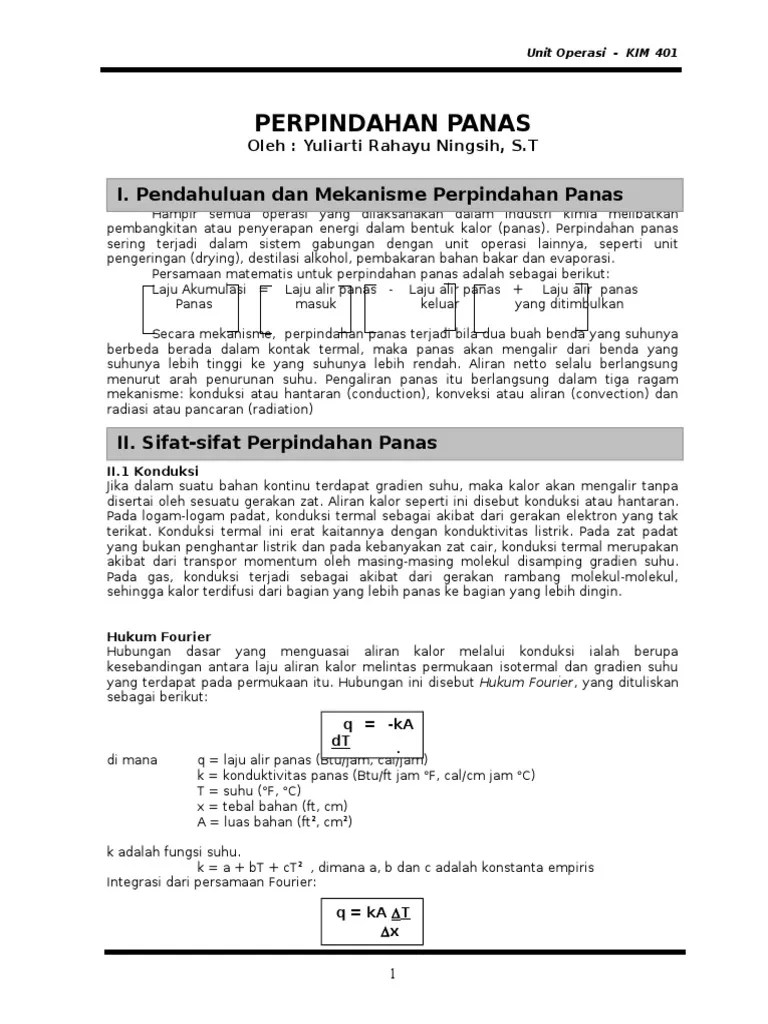 02-Perpindahan Panas | PDF