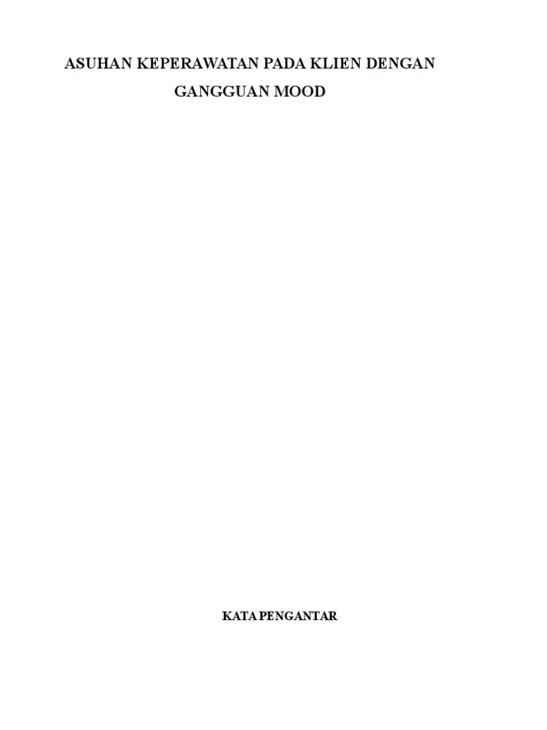 Makalah Gangguan Mood | PDF