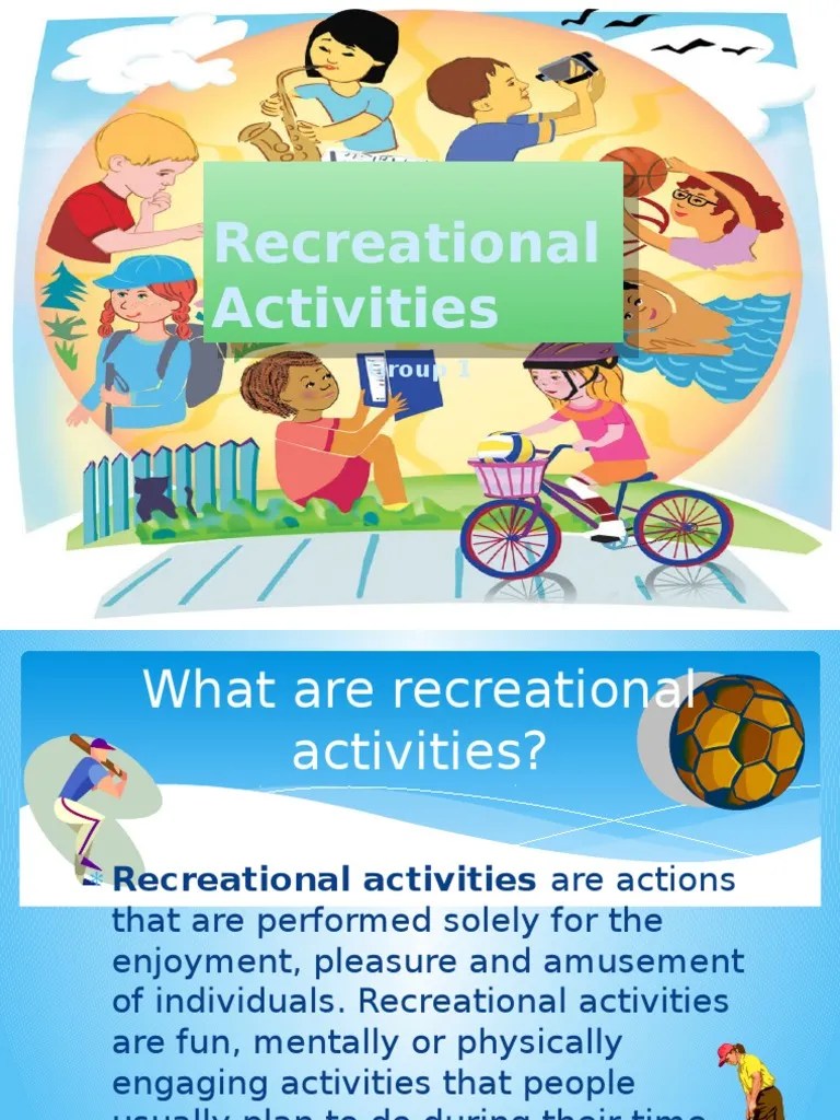 Recreational Activities | Pdf