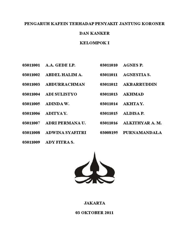 PENGARUH KAFEIN TERHADAP PENYAKIT JANTUNG KORONER