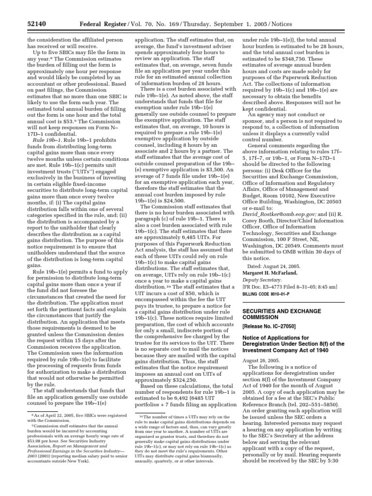 Notice Investment Company Act of 1940 Alyeska Fund, LLC