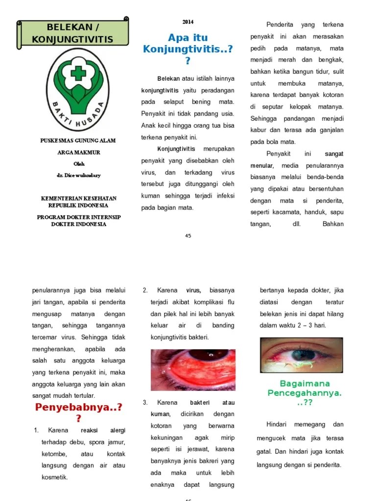 Apa itu Konjungtivitis..?