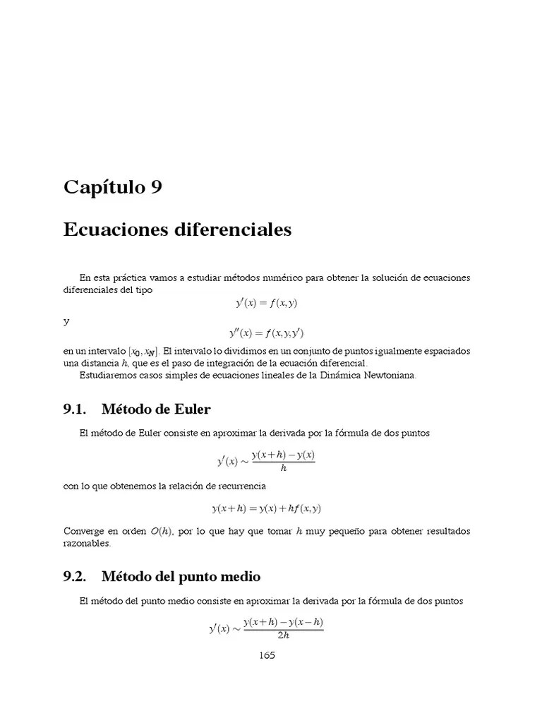 Runge Kutta 4° Orden PDF