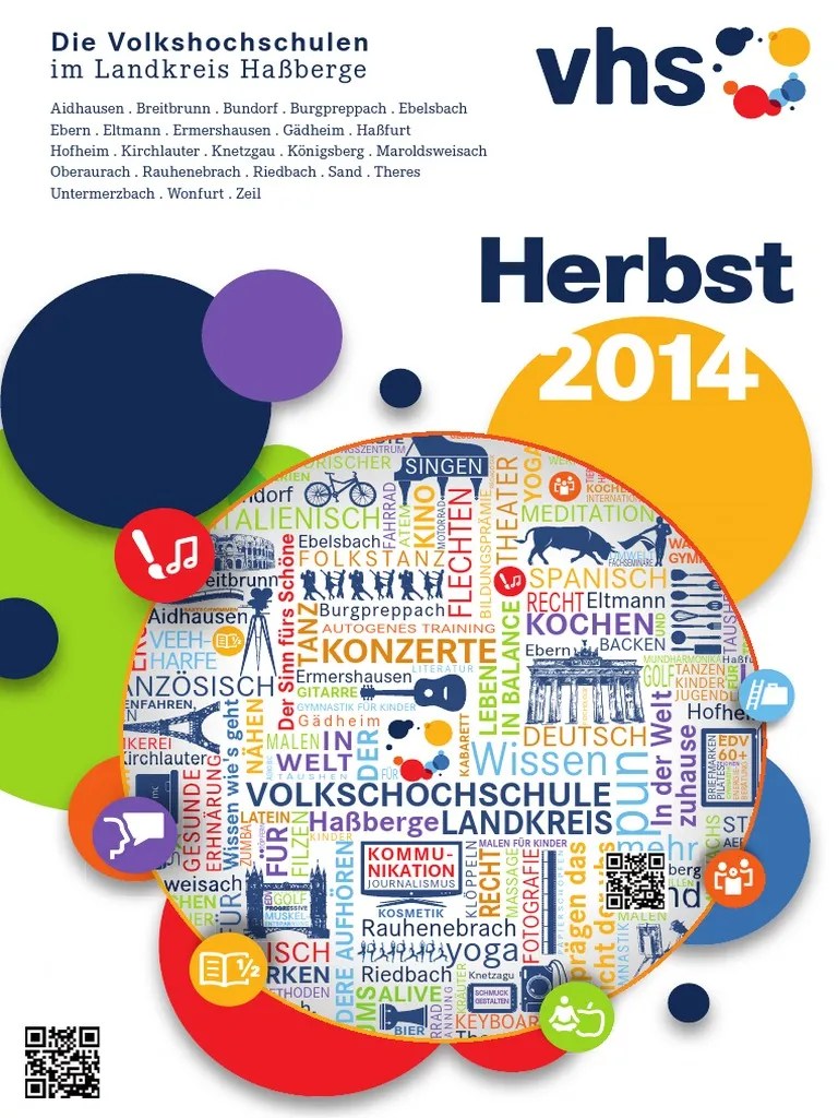 VHS Programmheft Screen