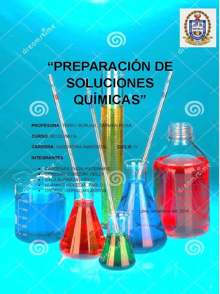 PreparaciÃ³n de Soluciones QuÃ­micas