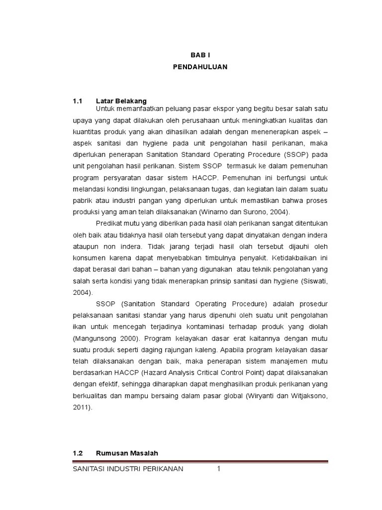 sanitasi peralatan