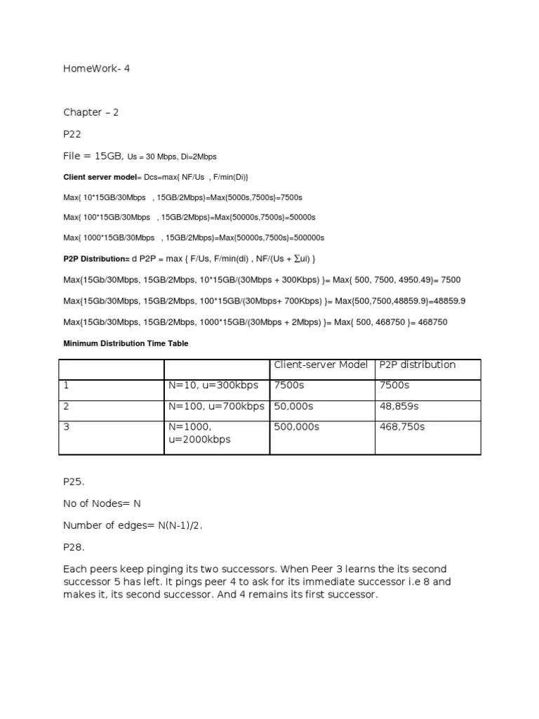 Kurose Solution Computer Networks 4 PDF