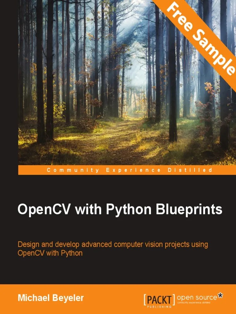 OpenCV With Python Blueprints Sample Chapter Computer Vision Imaging