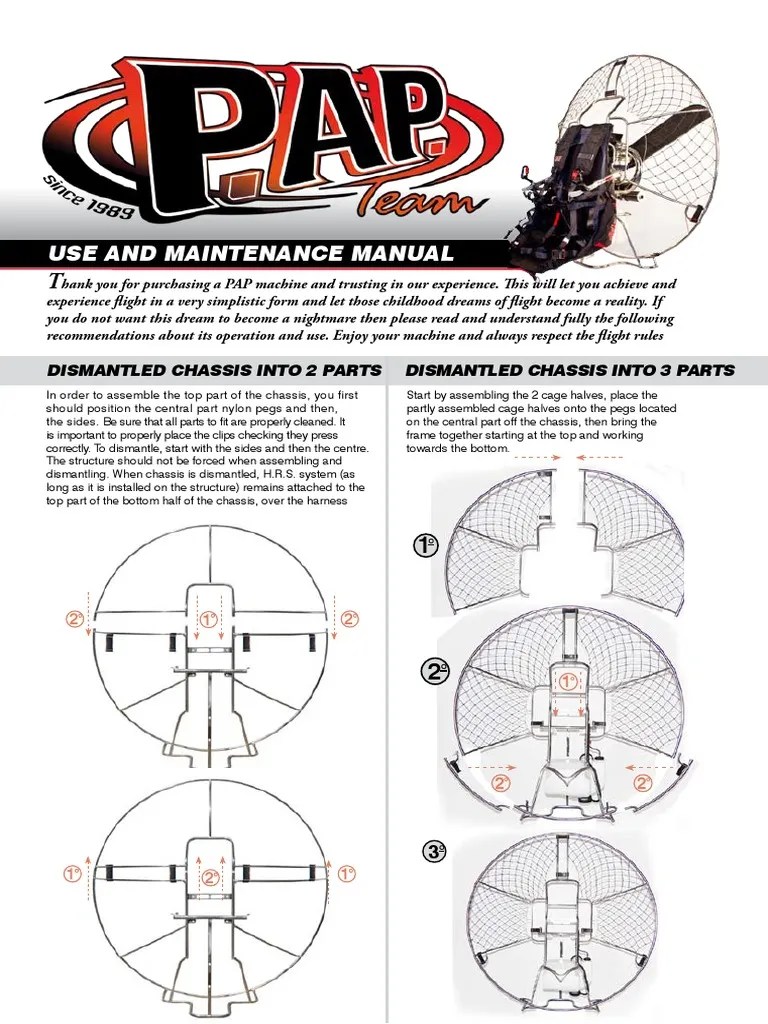 Paramotor PAP Carburetor Gasoline
