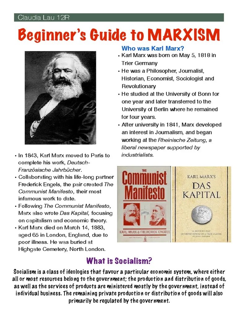 Beginners Guide To Marxism 2 PDF Maoism Karl Marx
