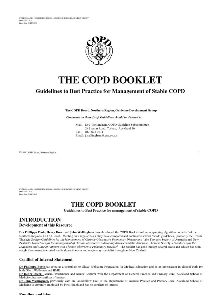 Copd Chronic Obstructive Pulmonary Disease Bronchitis