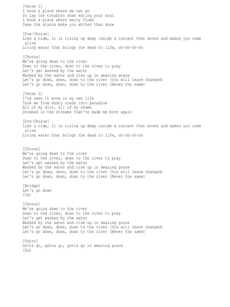 Jordan Feliz The River Lyrics