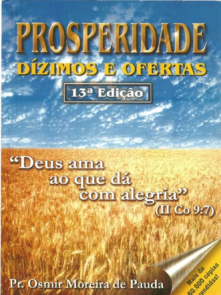 188649030 Prosperidade Dizimos e Ofertas Fé Santo