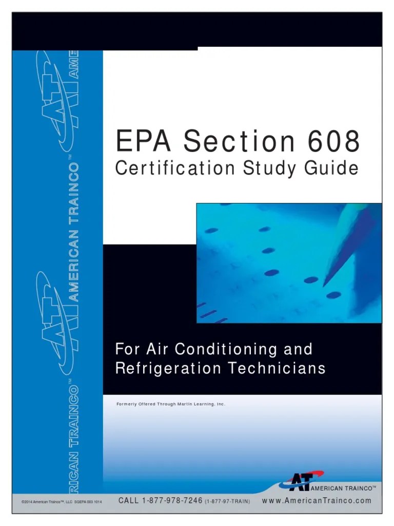 Sgepa 003 1014 Epa Study Guide PDF Chlorofluorocarbon Ozone Depletion