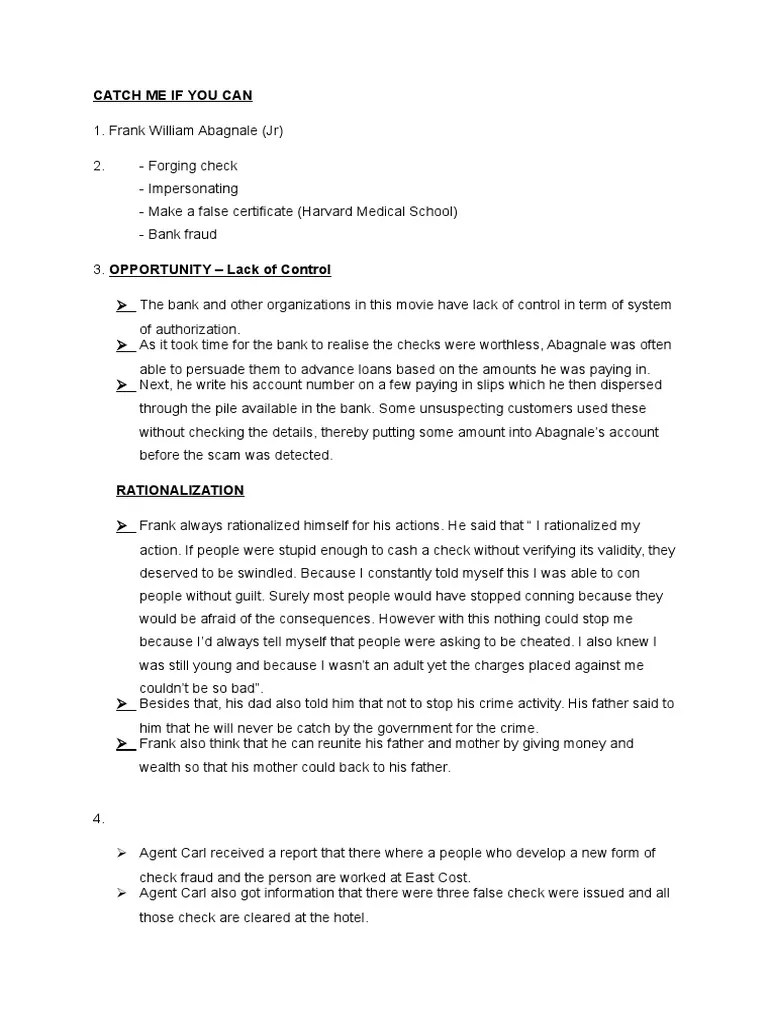 Catch Me If You Can (Latest) | PDF | Photocopier | Cheque