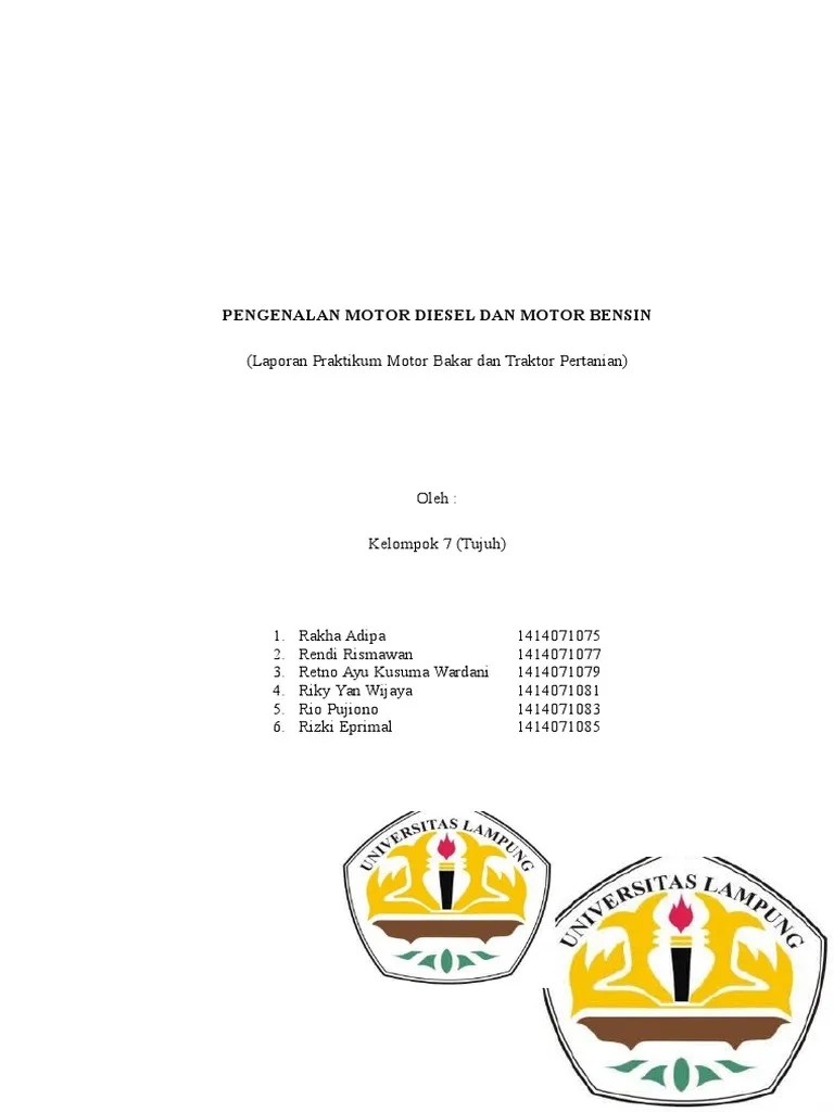 Laporan Motor Bakar 2