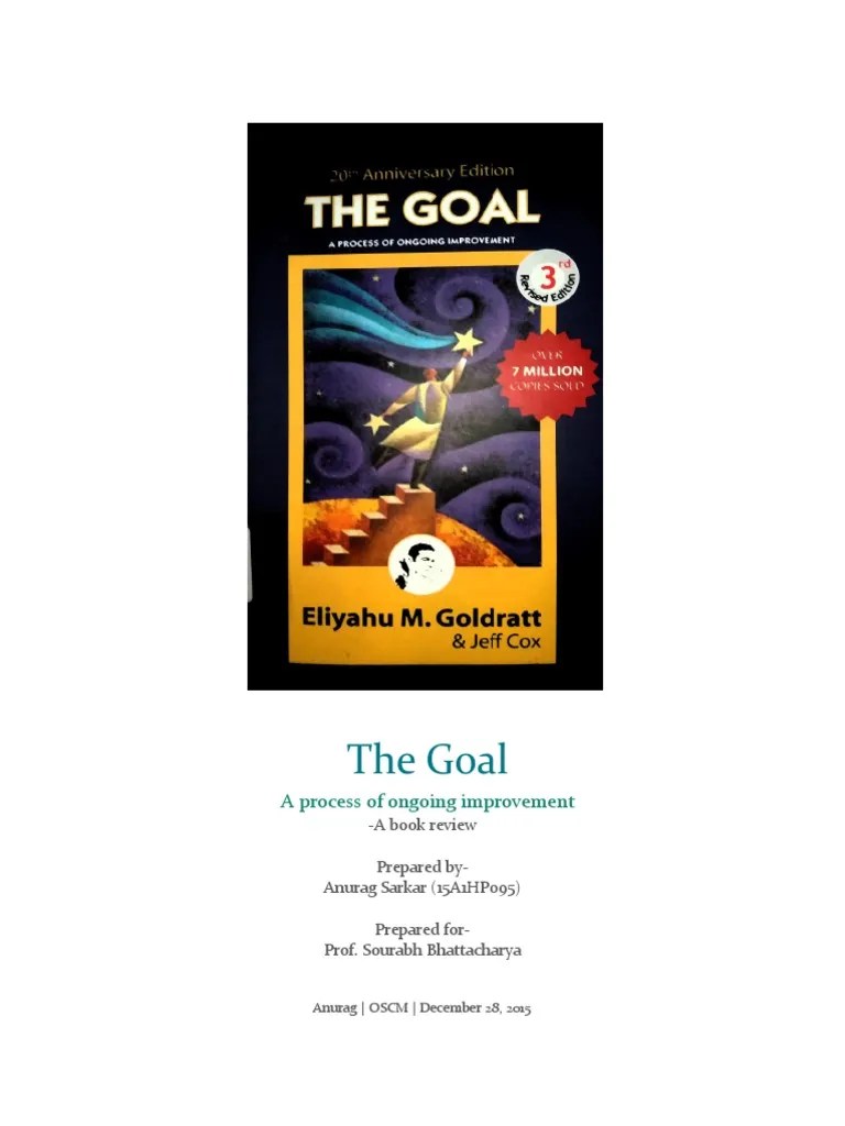 the goal book review Inventory Economies