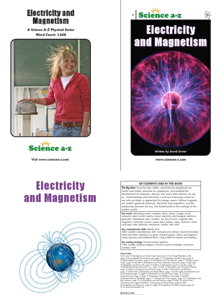 Electricity and PDF Ion Electric Current