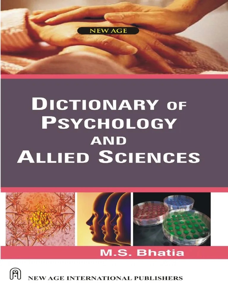 Dictionary of Psychology Psychoanalysis Psychotherapy