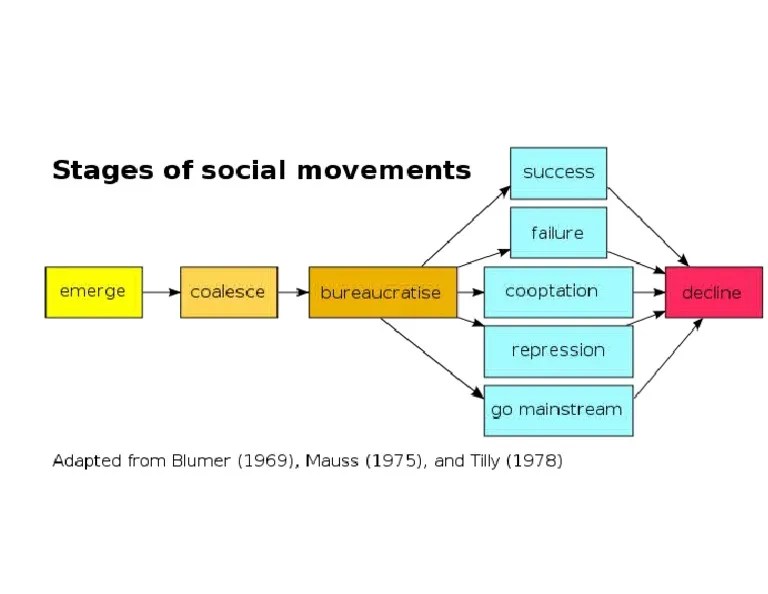 Stages of Social Movement Chart PDF