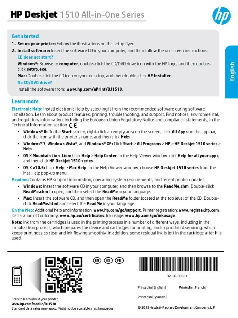 Manual HP all in one | Computer File | Operating System