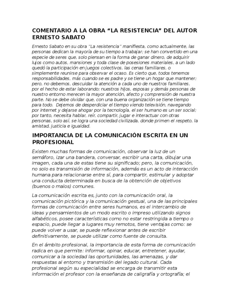 Importancia de La ComunicaciÃ³n Escrita en Un Profesional ComunicaciÃ³n