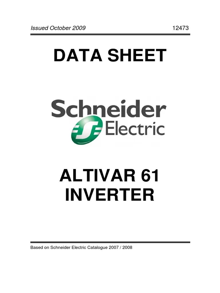 Schneider Altivar 61