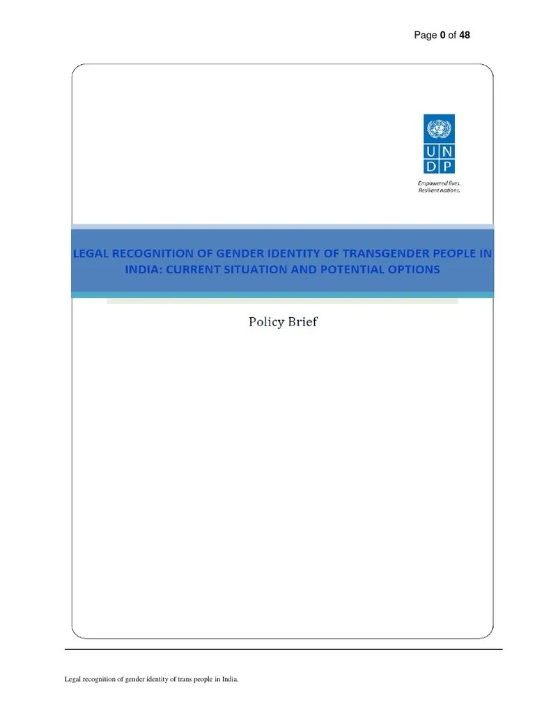Types of gender identity include look for lgbtqia+ groups in your community. Legal Recognition of Gender Identity of Transgender People ...