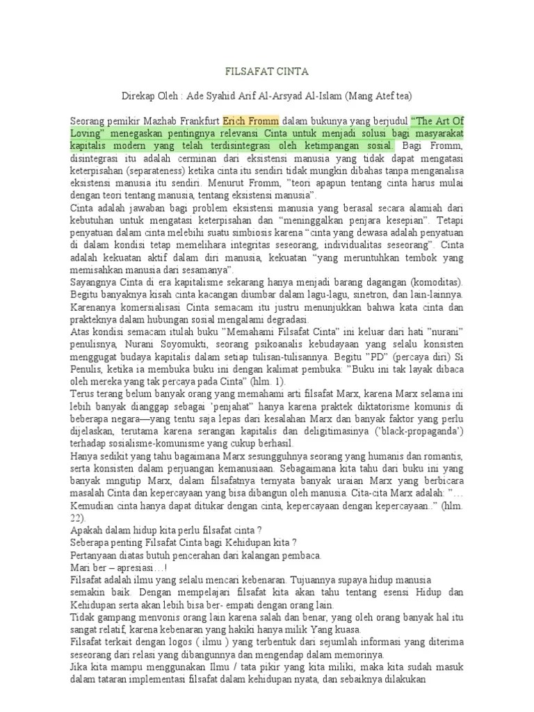 Filsafat Cinta PDF PDF