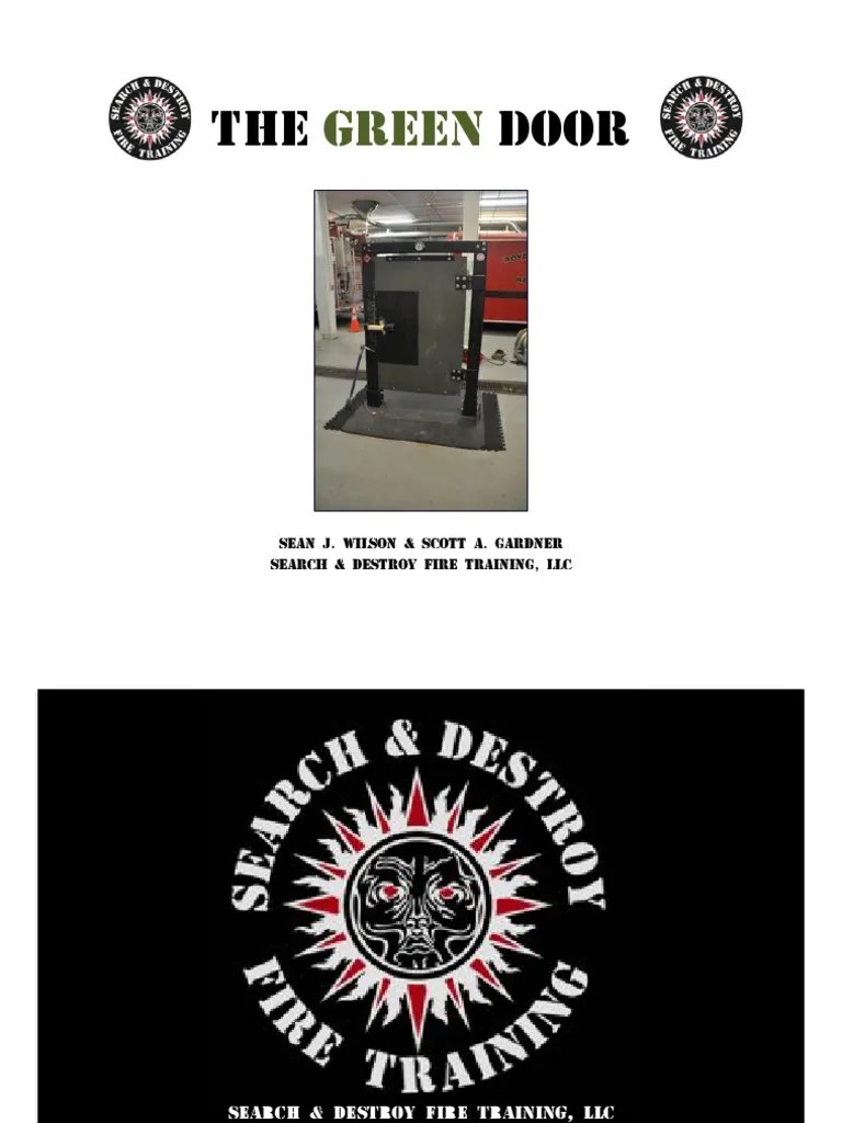 S&D Firefighter Forcible Entry Door Prop Plans Door Structural Steel