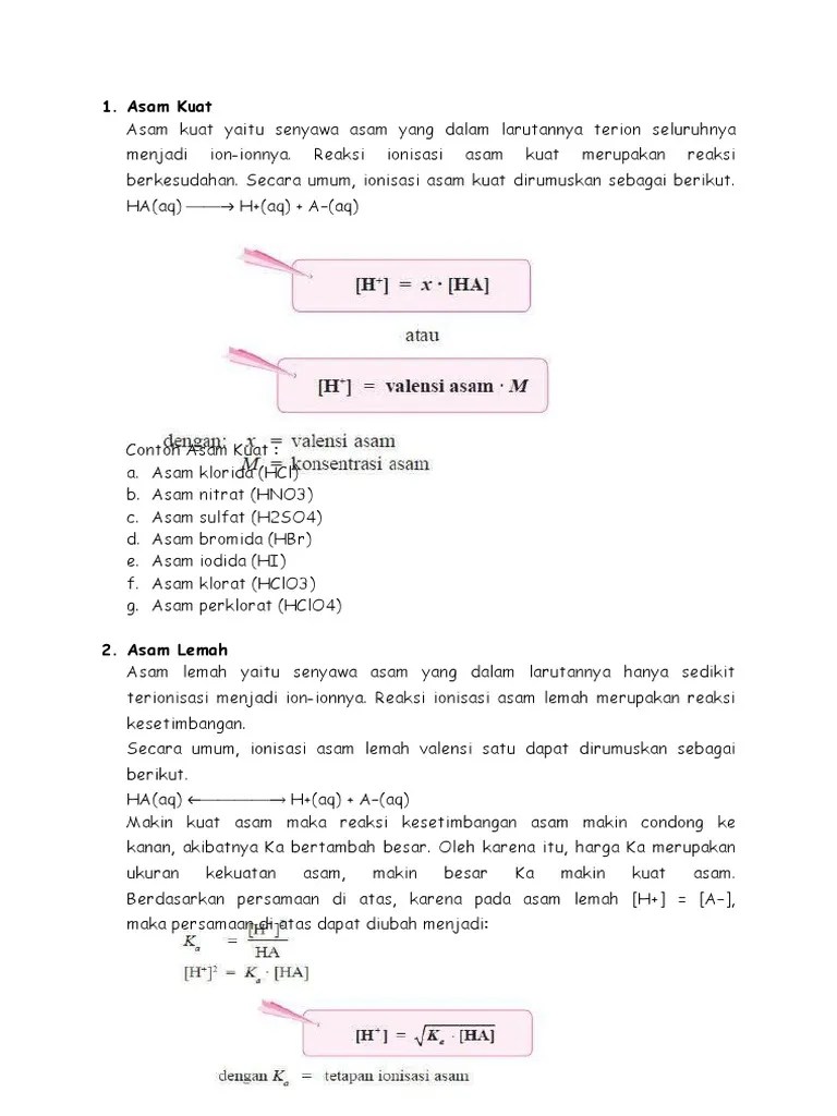 Asam Kuat 2 | PDF