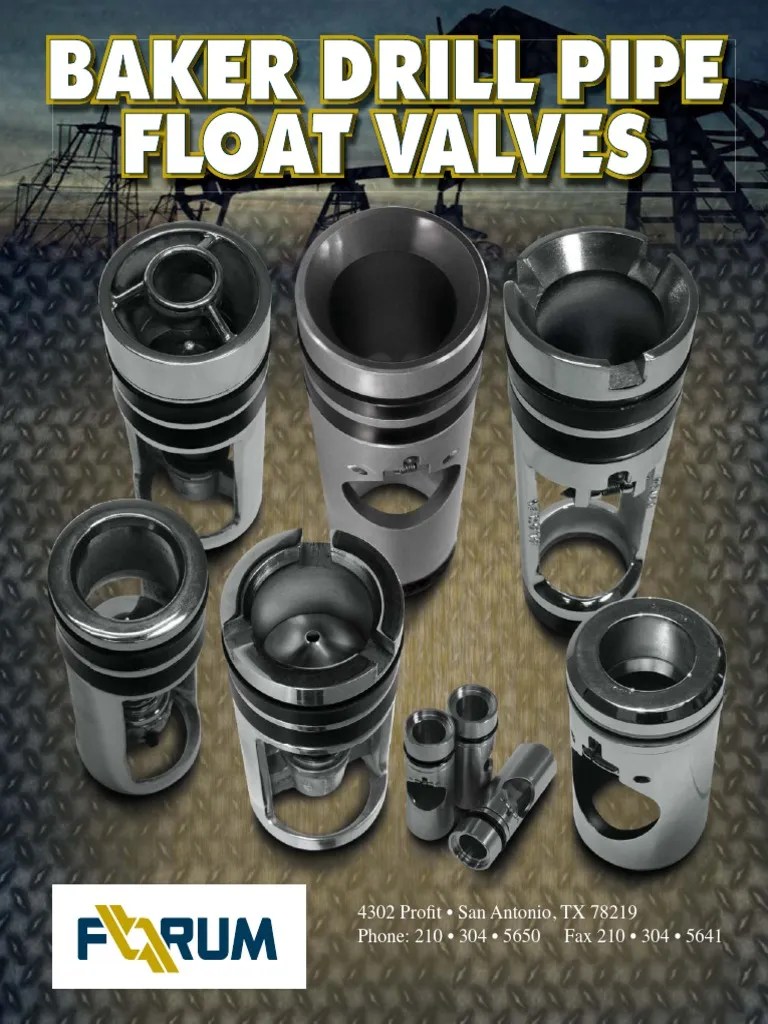 Drill Pipe Float Valves Catalogue PDF Valve Pipe (Fluid Conveyance)