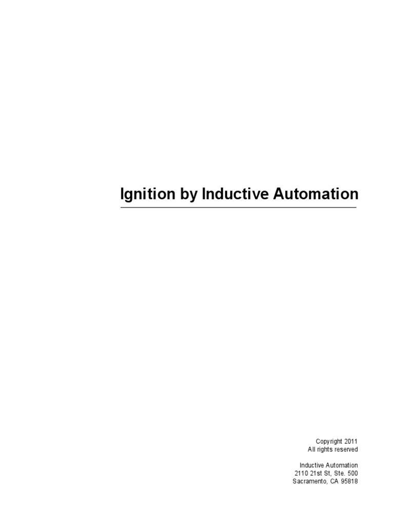 Ignition Databases PDF Database Index Sql