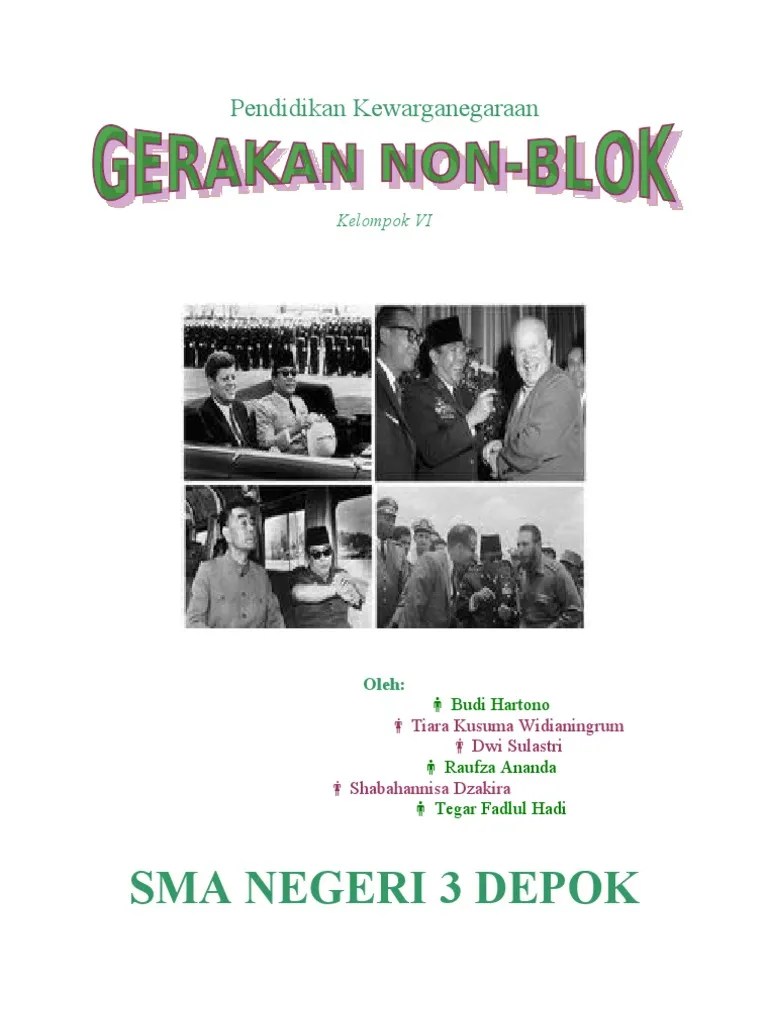 Makalah Gerakan Non Blok (GNB) | PDF