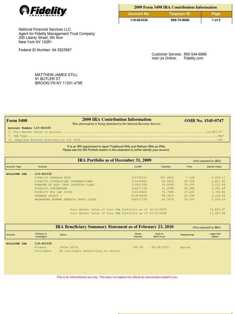 Get Tax Form PDF 11 Individual Retirement Account Internal Revenue