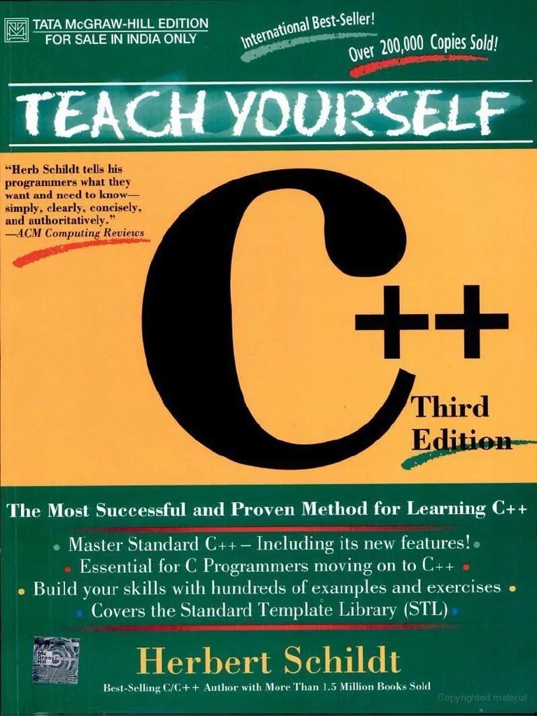 Teach Yourself c++