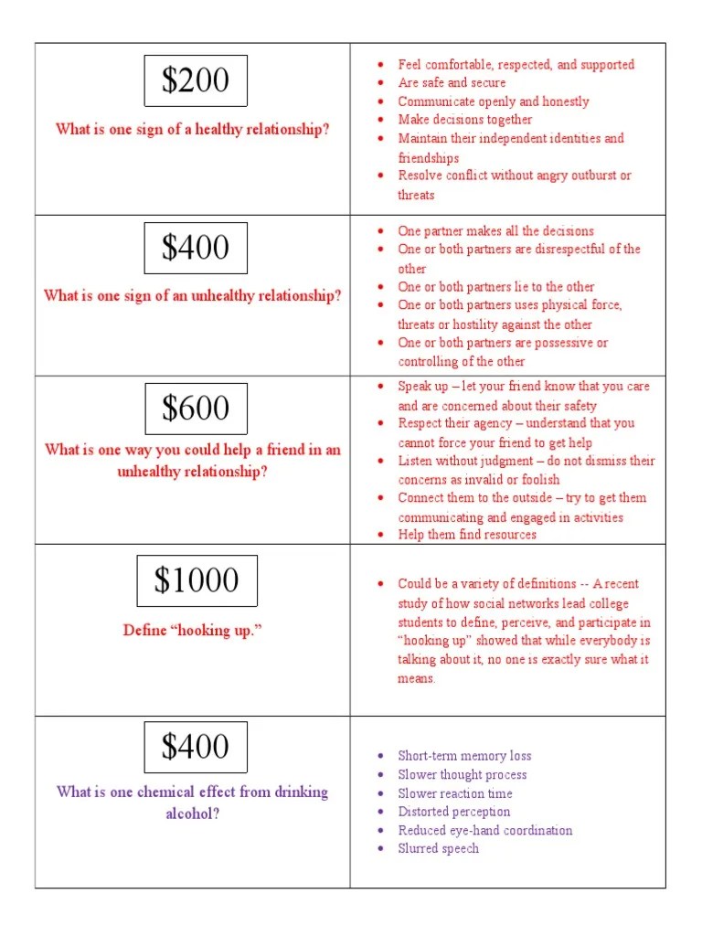 Jeopardy Questions and Answers Hard Convo PDF Drugs Substance Abuse